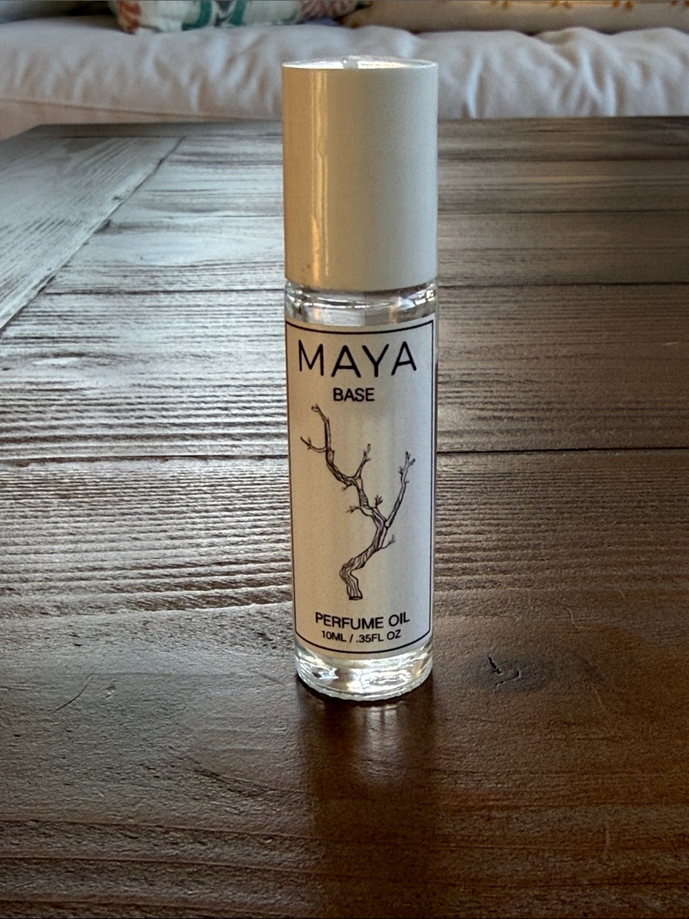 MAYA Base Perfume Oil – White Bottle